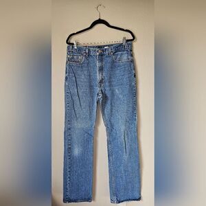 Vintage 2001 Levi's 517 Boot Cut Light Wash Jeans W 36 L 36